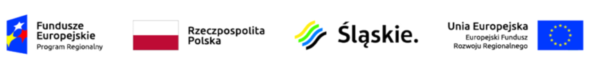 Logotypu Fundusze Europejskie Program Regionalny, Rzeczpospolita Polska, Śląskie, Unia Europejska Europejski Fundusz Rozwoju Regionalnego